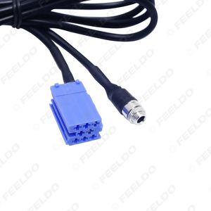 Câble adaptateur jack femelle 3,5 mm pour <span class=keywords><strong>autoradio</strong></span> AUDI <span class=keywords><strong>VW</strong></span> Passat Polo Bora avec outil à 2 touches, fil radio - Product Image 2