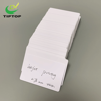 Tiptop 0,76mm Dicke Tinten strahl druck leicht zu trocknende PVC-ID-Karte zum Drucken von Zertifikaten Visitenkarten Visitenkarten