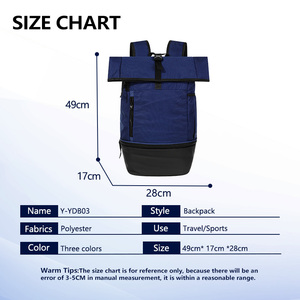VIPOKO Logo personnalisé <span class=keywords><strong>sac</strong></span> à <span class=keywords><strong>dos</strong></span> en gros mode <span class=keywords><strong>sac</strong></span> à bandoulière voyage <span class=keywords><strong>sac</strong></span> à <span class=keywords><strong>dos</strong></span> pour hommes femmes polyester doublure collégiens - Product Image 5