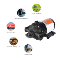 Pompa Air Diafragma SEAFLO 12V Berkualitas Tinggi Tekanan Rendah 60 PSI Aliran Tinggi Self Priming Elektrik untuk Mesin Pembersih Salju