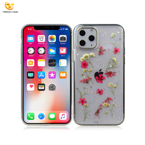 Real flor hecha a <span class=keywords><strong>mano</strong></span> de TPU caso para Apple iPhone 11 <span class=keywords><strong>Pro</strong></span> - Product Image 2