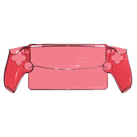Étui transparent pour Console PS5 coque de protection en plastique couverture de peau de cristal pour étui de contrôleur PS5