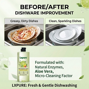 Detersivo per <span class=keywords><strong>Piatti</strong></span> Lxpure OEM 950g al Profumo di Limone, Rimuove il Grasso, Delicato sulle Mani, per Uso in Cucina, Prodotto in Cina - Product Image 4