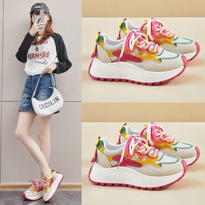 Zapatillas Deportivas Coreanas para Mujer, Estilo Dad Shoes, Moda Primavera 2026, Suela Gruesa y Elevada, Combinables con Todo, para Estudiantes, Uso Diario, Correr, Casual - Product Image 2