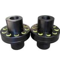 Haute qualité Double Structure fer aluminium disque accouplement arbre d'entraînement élastique HL manchon broche accouplement OEM Support acier caoutchouc