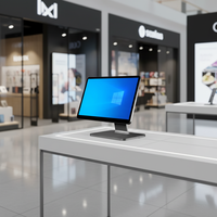 Sistema de Punto de Venta Inteligente con Pantalla de 15.6 Pulgadas y Sistema Operativo Windows Industrial para Cafetería
