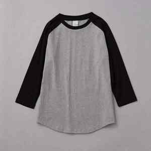 Venta al por mayor logotipo personalizado moda de verano 3/4 manga béisbol camiseta bordado Puff 3D impreso camiseta para hombres - Product Image 5