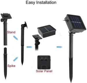 Solar Pumpkin <strong>String</strong> <strong>Lights</strong> Waterproof <strong>Halloween</strong> Christmas Decoration <strong>String</strong> <strong>Lights</strong> 30 <strong>LED</strong> <strong>Lights</strong> for Outdoor Home Patio Garden - Product Image 3