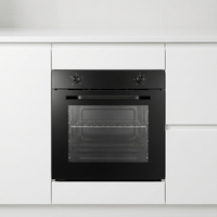Four à convection électrique encastrable, ventilateur haute efficacité, acier inoxydable, four simple, capacité 66L, usage domestique