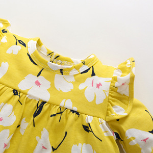 Proveedor Chino, Compras en Línea, Productos Más Vendidos, Conjuntos de Ropa de Manga Larga con Flores al Estilo Coreano para Bebés Niñas - Product Image 2