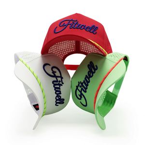 OEM Custom Design Your Own 3d Embroidery Logo 5 Panel Nylon <b>Golf</b> Rope <b>Waterproof</b> Sports Baseball Cap <b>Hat</b> - Product Image 4