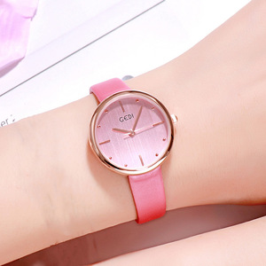 Reloj de Cuarzo de Moda para Mujer, Esfera Grande, Cristal, Resistente al Agua, Caja de Aleación, Correa de Silicona - Product Image 4