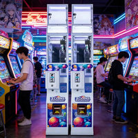 Machine à griffes miniature à pièces avec accepteur de billets, prix d'usine bon marché, OEM