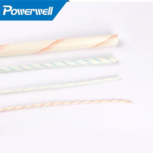 Matériaux d'isolation électrique à haute température 2715 Douille d'isolation en fibre de verre <span class=keywords><strong>Pvc</strong></span> Gaine <span class=keywords><strong>Pvc</strong></span> sur les manchons - Product Image 3