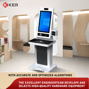 Ker 23.8 inch thông minh RFID Đại Học thư viện kiosk cho tiền mặt thanh toán check-in tự-vay & trở lại cuốn sách thả với SDK chức năng - Product Image 3