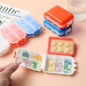 Dispensador Semanal Portátil de 7 Días, Estuche de Medicamentos de Plástico PP Hermético con Estuches Promocionales para Pastillas - Product Image 1