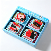 Mini Spiralblock in Spezialform Apple Meow 86*76mm 60 Blatt 80g/m² Kinder-Schreibwaren Großhandel DEPAI