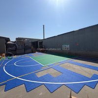 Kit de terrain de basket-ball professionnel avec logo pour le marché canadien