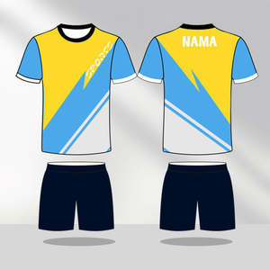 ชุดเสื้อวอลเลย์บอลแบบซับลิเมชั่นสำหรับทุกเพศ แขนสั้น ทรงสปอร์ต สำหรับผู้ใหญ่ - Product Image 4