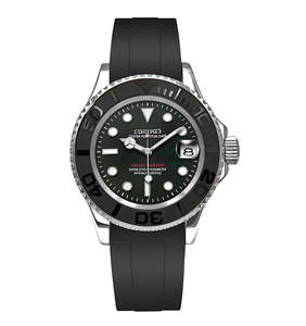 Reloj Deportivo para Hombre Serie Yacht <span class=keywords><strong>Masters</strong></span> Rol, Mecanismo Automático Japonés 8215, Correa de Goma de 20mm, Acero Inoxidable, Alarma, para Buceo - Product Image 3