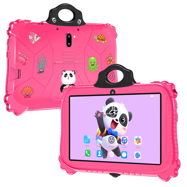 New Arrival 8 Inch Kids Tablet MTK Processor WiFi 2G RAM 32GB ROM Droppable Touch Screen Android 12.0  Education Learning Tablet