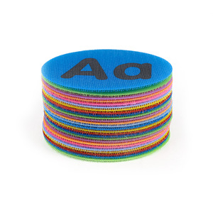 Quần áo trẻ em Nylon nguyên chất móc đầy màu sắc và vòng màu đỏ vàng xanh xanh xám móc và vòng lặp với may Móc pha trộn và vòng lặp - Product Image 4