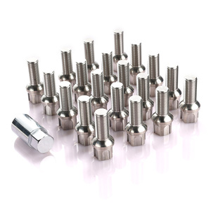 Getitall Titanium Alloy Lug Nuts M14x1.5 Rainbow Finish For <b>Wheel</b> Hub <b>Replacement</b> - Product Image 2