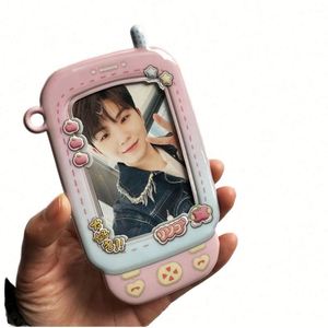 ที่ใส่การ์ดรูปภาพดีไซน์ใหม่ สำหรับสะสมรูปดาราเคป๊อป  พร้อมพวงกุญแจ - Product Image 1