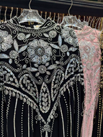Robe Abaya de luxe, robe de soirée à manches longues, robe ethnique pour femmes musulmanes, robe de fête de haute qualité avec paillettes et diamants, Jalabiya