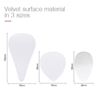 Coussinets cache-camel toe en silicone OEM, réutilisables et adhésifs, pour sous-vêtements féminins