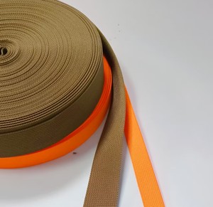 Polyester Nylon vải cuộn cho giày Túi dây đeo vai mịn vải ban nhạc cho hàng hóa lashing dây an toàn cổ áo webbings sáng bóng - Product Image 2