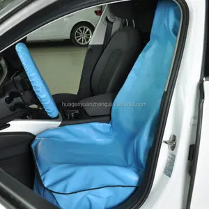 Reusable leather workshop mechanic seat cover