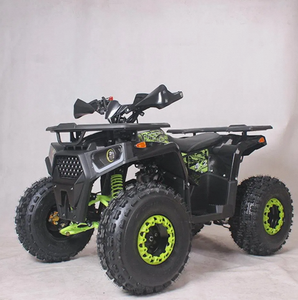 Quad tout-terrain à essence 110cc de qualité supérieure, fabrication OEM/ODM directe d'usine, 50 km/h, 12V 5AH, pour le sport et la conduite tout-terrain - Product Image 5