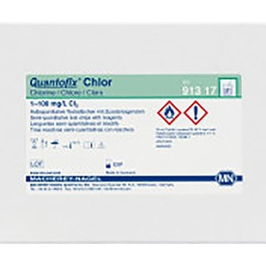 Bandelettes de test Macherey-Nagel Quantofix Chlor 1-100 mg/L Cl2 pour l'analyse semi-quantitative de l'eau des piscines - Product Image 2