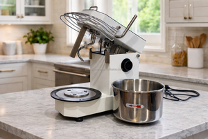 <span class=keywords><strong>Impastatrice</strong></span> a <span class=keywords><strong>Spirale</strong></span> 7L 3Kg con Motore Brushless 750W, Testa Sollevabile, Ciotola Rimovibile, 11 Velocità, per Pane e Pizza, Uso Domestico - Product Image 2