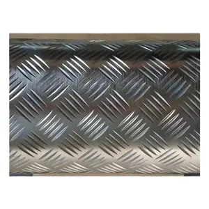 Wholesale by our own factory 3004 5086 5083 3003 Anti Skid Chequered Pattern Embossed Aluminium Alloy Sheet Plate