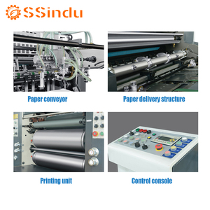 Màu đơn-fed in <span class=keywords><strong>offset</strong></span> Máy pz1660e quarto bù đắp in ấn Báo Chí - Product Image 5