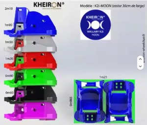 Silla de ruedas deportiva de competición, marco de aluminio ligero adaptable, ajuste personalizado, asientos ajustables, diseño ergonómico, multideporte - Product Image 4