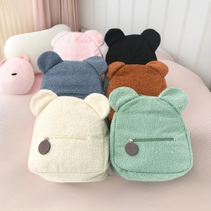 Zaino Peluche <span class=keywords><strong>Orsetto</strong></span> Carino Qetesh, <span class=keywords><strong>Borsa</strong></span> Morbida per Bambini, Mini <span class=keywords><strong>Borsa</strong></span> con Logo Personalizzato, <span class=keywords><strong>Borsa</strong></span> Cartoon per Bambini - Product Image 3