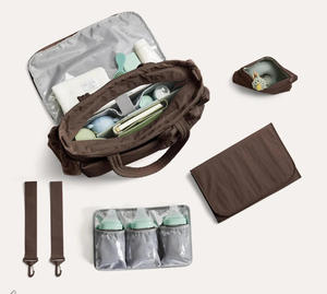 <span class=keywords><strong>Bolsa</strong></span> de Mano Ligera de Gran Capacidad para Mamá con Funda para Equipaje, para Viajes, <span class=keywords><strong>Hospital</strong></span>, Pañales de Bebé, <span class=keywords><strong>Bolsa</strong></span> de Hombro - Product Image 5