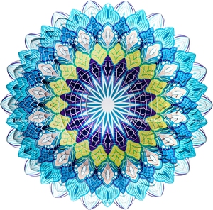 Laser cắt ngoài trời 3D gió Spinner-<span class=keywords><strong>Mandala</strong></span> Nhiều màu - Product Image 1