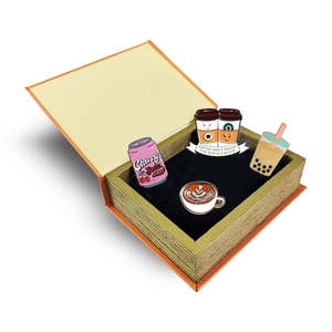 Ghim Cài Tráng Men Giờ Trà Cuối Tuần Ghim Cài Ve Áo Đọc Sách Và Người Yêu Trà Huy Hiệu Tùy Chỉnh Thời Trang Châu Âu Và Mỹ - Product Image 6