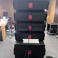 SAWA2 double 12 pouces haut-parleurs à réseau de lignes passives 2 voies équipement de son Audio système de son professionnel pour scène