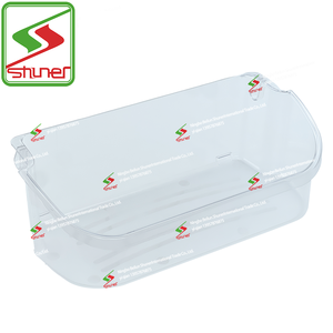 240356402 Panier de rangement transparent pour porte de réfrigérateur, étagère de remplacement transparente de taille moyenne pour Frigidaire <span class=keywords><strong>Electrolux</strong></span> Kenmore - Product Image 2