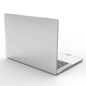 Capa protetora para laptop MacBook Pro 13 15 16 resistente, capa transparente de cristal para laptop MacBook Air