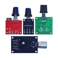 Contrôleur de vitesse de moteur PWM DC 1.8V-35V 2A 3A 5A 10A 30W 80W 90W, module de commande réglable basse tension