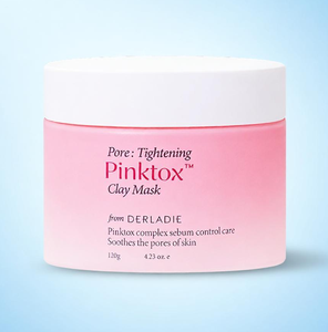Masque Coréen de Haute Qualité Absorbant les Impuretés, Affinant les Pores, à l'Argile Rose, Soin Barrière - Product Image 1