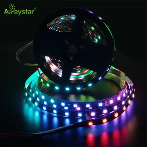 Magic color Programmable smart LED tape RGB IC 5050 SK6815 WS2812 pixel LED strip 24V built in IC digital ribbon