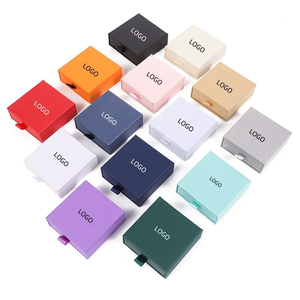 Schiebelade-Schmuckbox aus Papier mit Schwarzem Schaumstoff für Schmuckverpackungen - Product Image 6