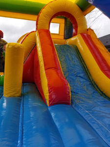 Gia đình sử dụng thương mại người lớn trẻ em <span class=keywords><strong>Inflatable</strong></span> Bounce House <span class=keywords><strong>Inflatable</strong></span> màu xanh cầu vồng <span class=keywords><strong>Bouncer</strong></span> Dog <span class=keywords><strong>Inflatable</strong></span> <span class=keywords><strong>Bouncer</strong></span> - Product Image 4